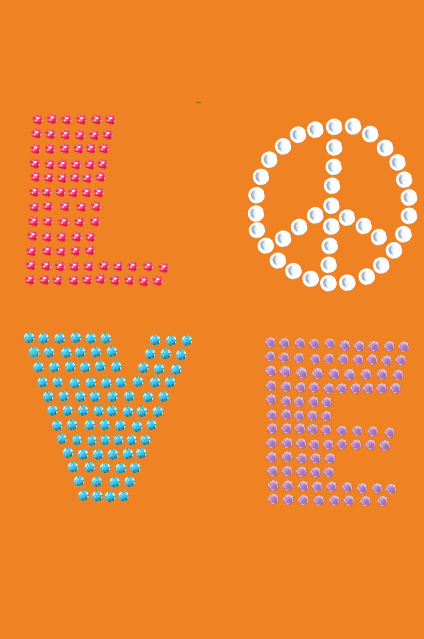 Love with Peace Sign - Bandanna