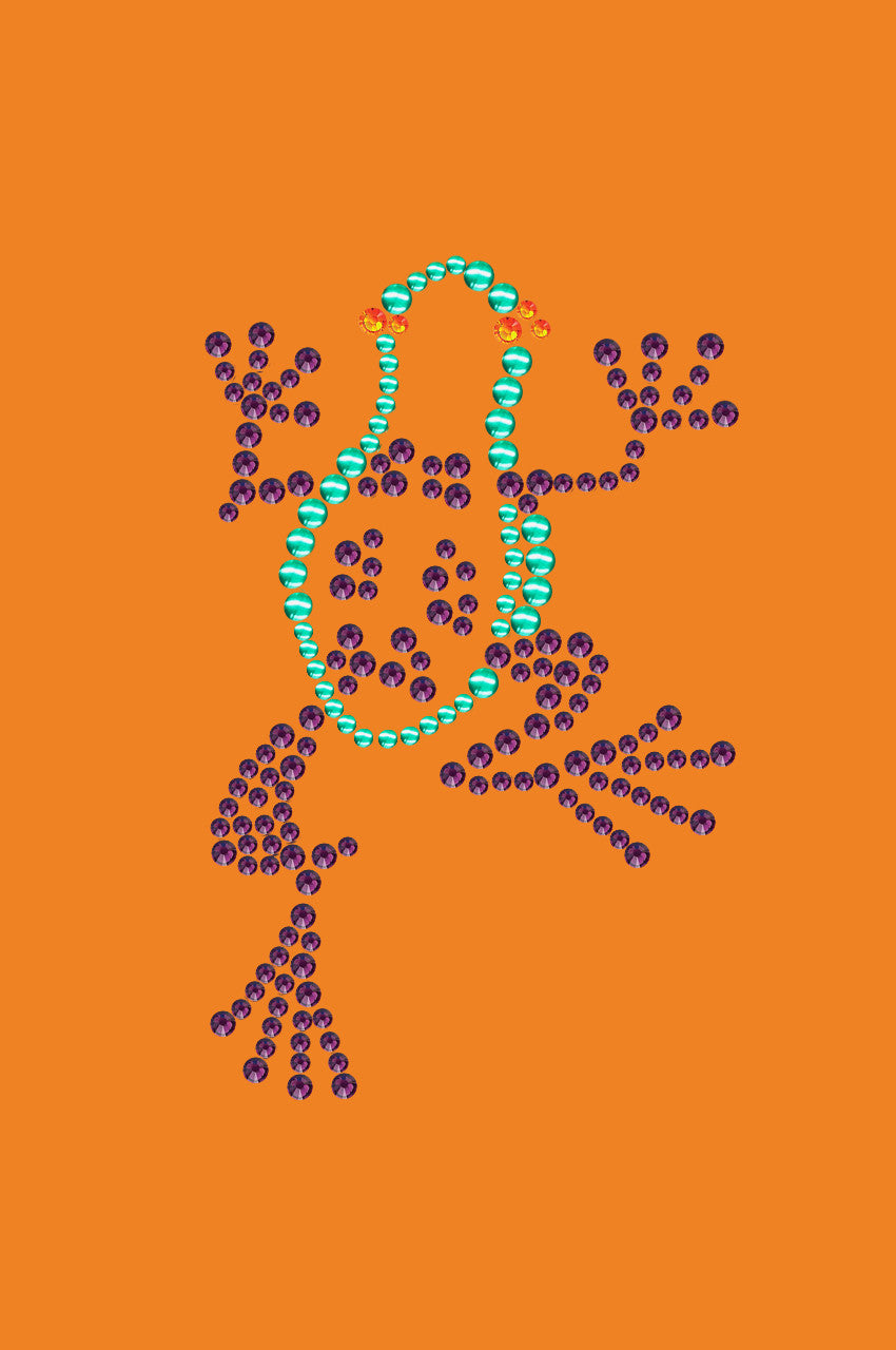 Frog (Green & Purple) - Bandanna