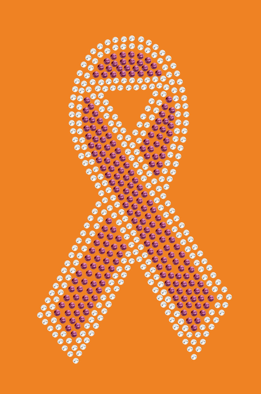 Ribbon (Pink with Clear Rhinestones) - Bandanna