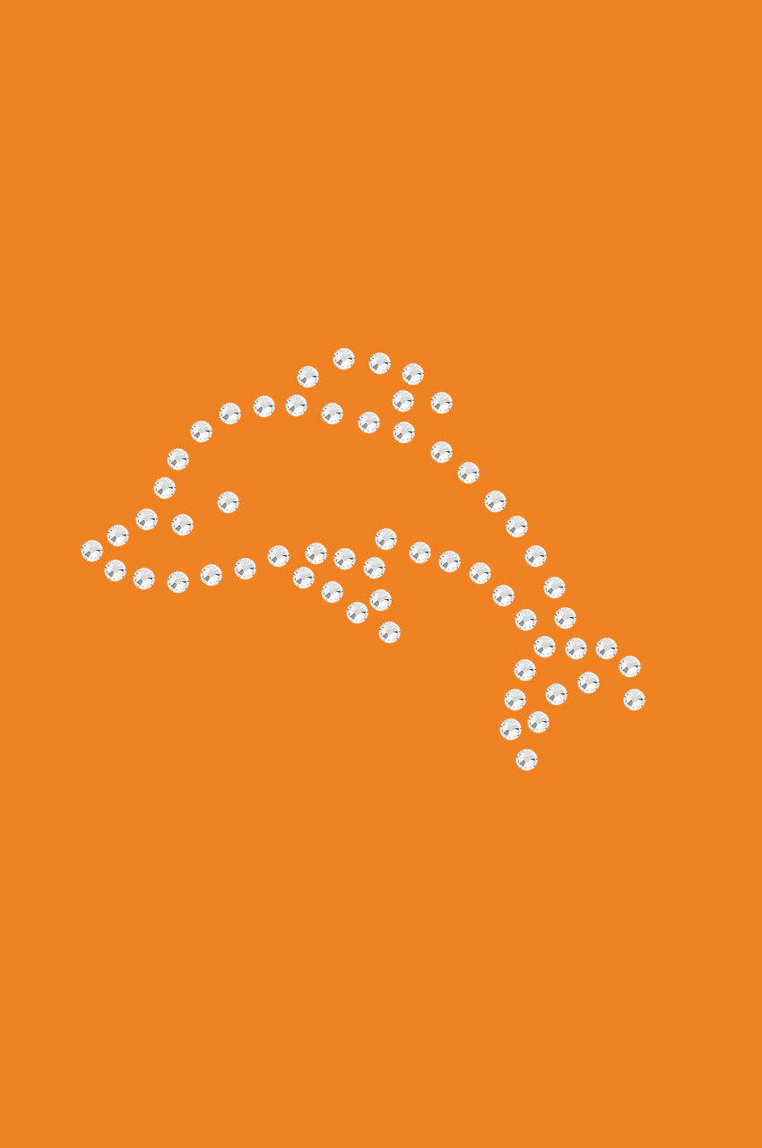 Dolphin (Small Rhinestone) - Bandanna