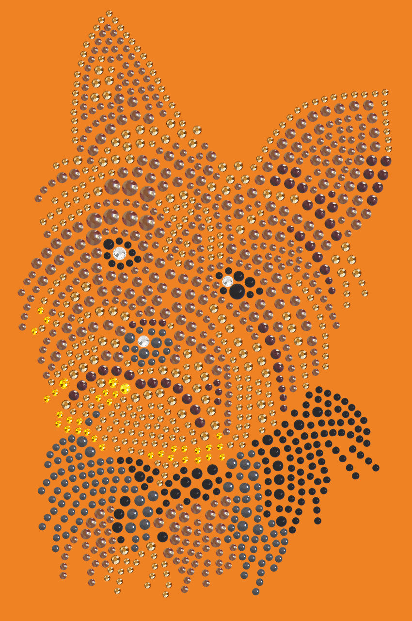 Yorkie Face 1 - bandana