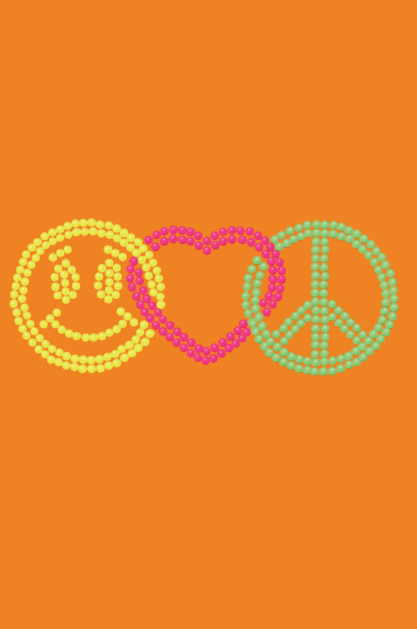 Smiley Face, Love, Peace - Bandanna