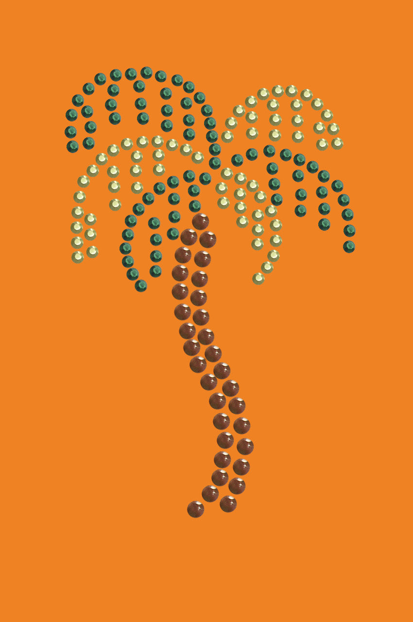 Palm Tree (Rhinestuds) - Bandanna