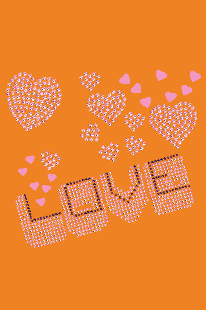 Love (Pink & Purple) Bandanna