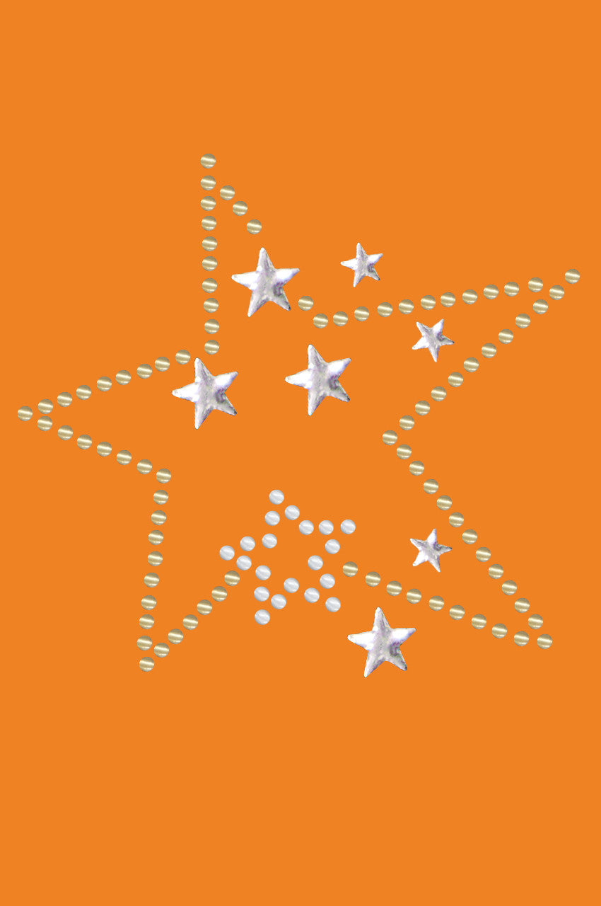 Gold & Silver Stars - Bandanna