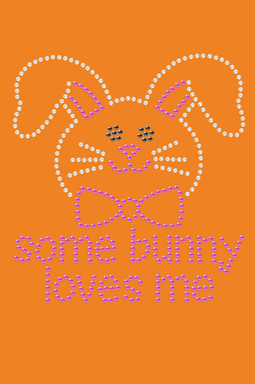 Some Bunny Loves Me (Pink) - Bandanna