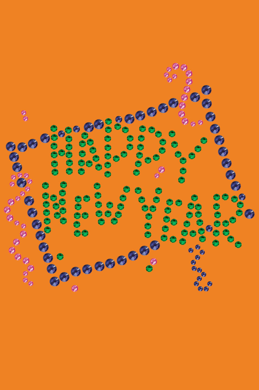 Happy New Year Confetti - Bandanna