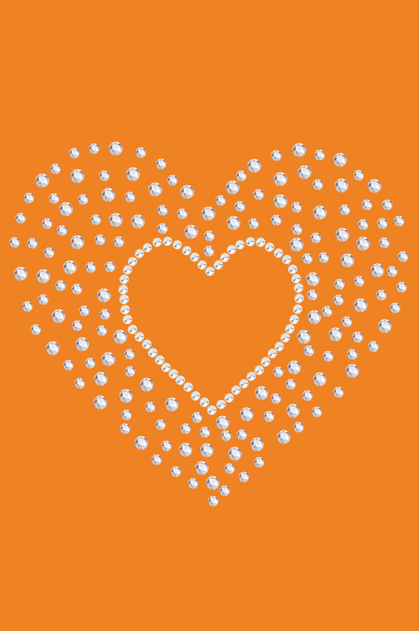 Heart with Scattered Stones Bandanna