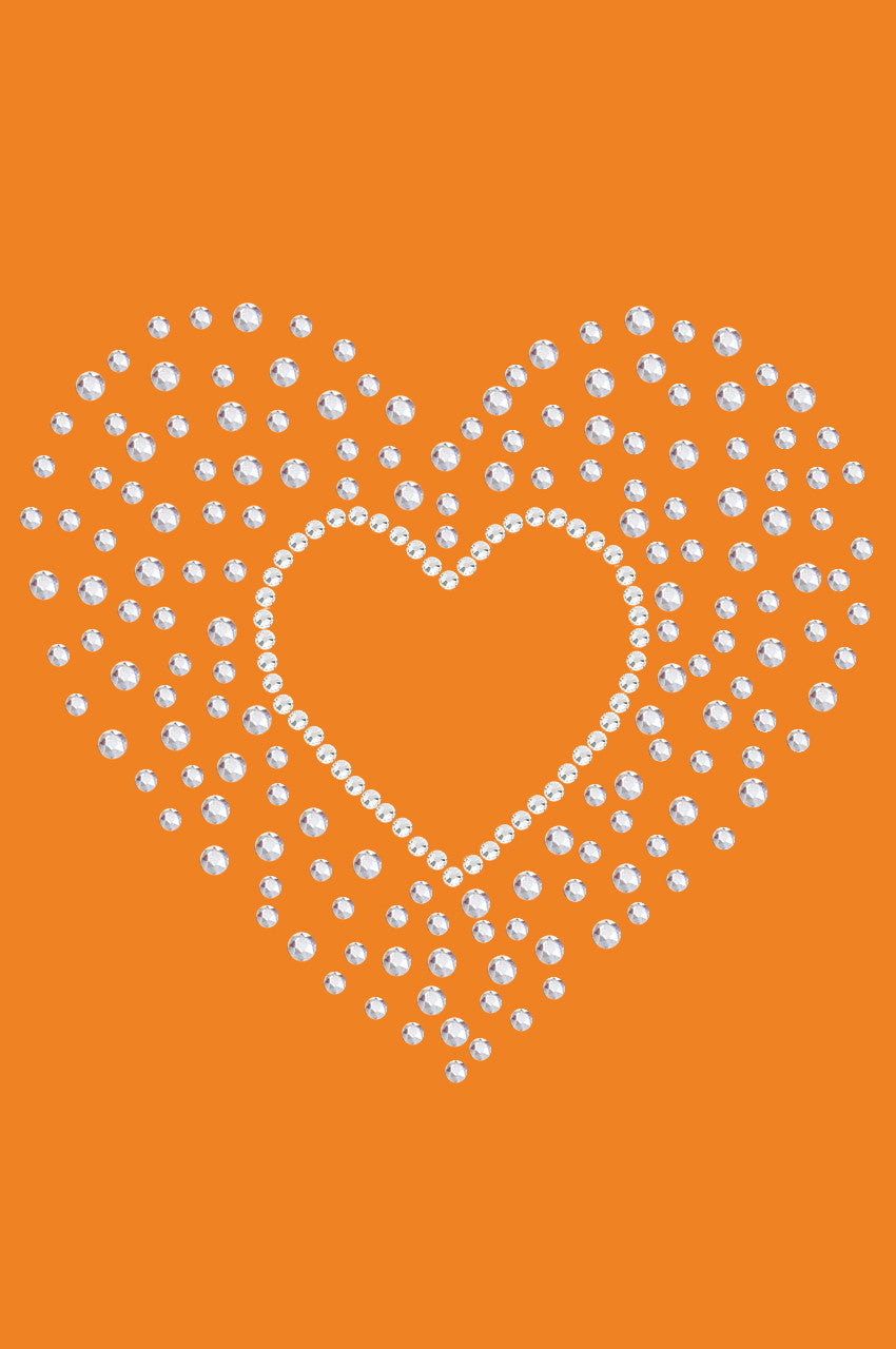 Heart with Scattered Stones Bandanna