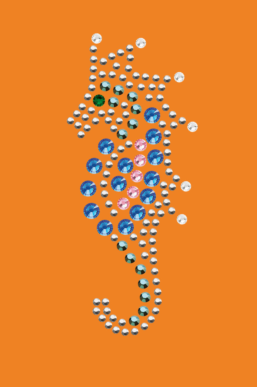 Seahorse (Blue) - Bandanna