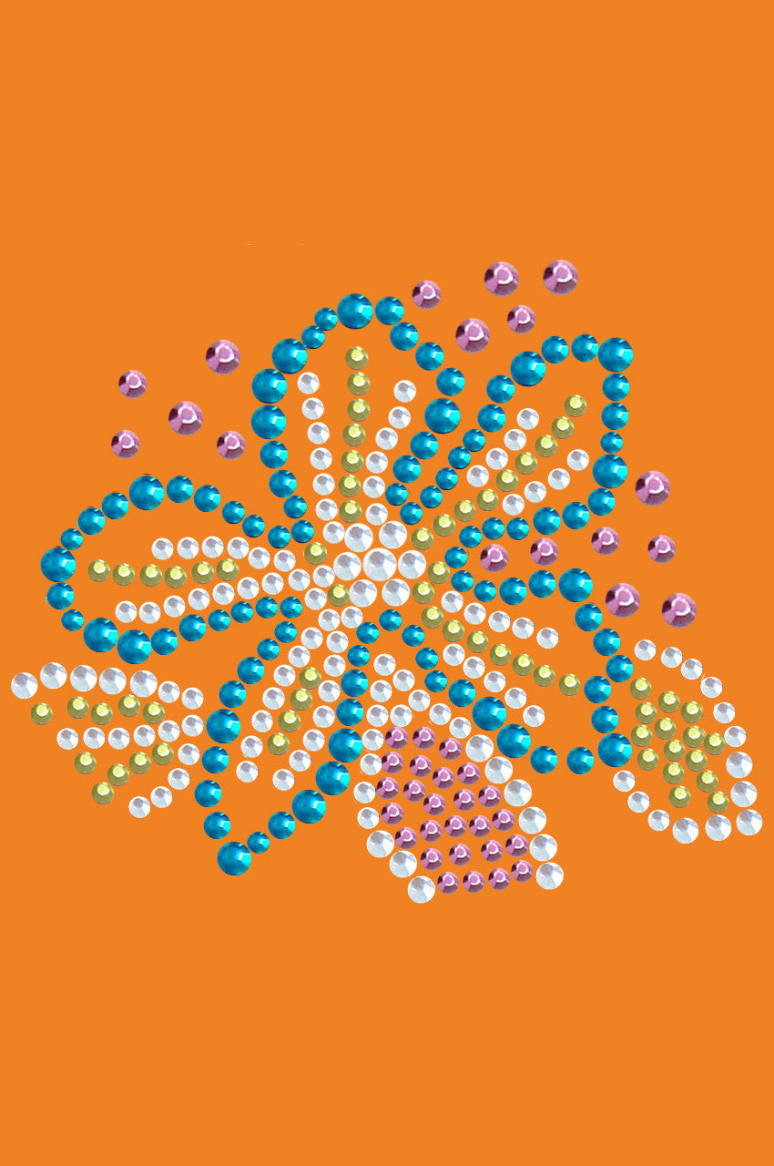 Turquoise Flower - Bandanna