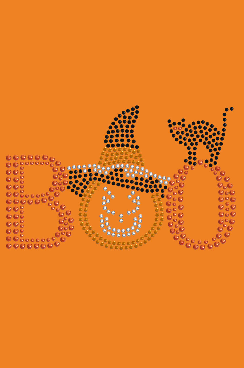 Boo with Hat and Cat Bandanna