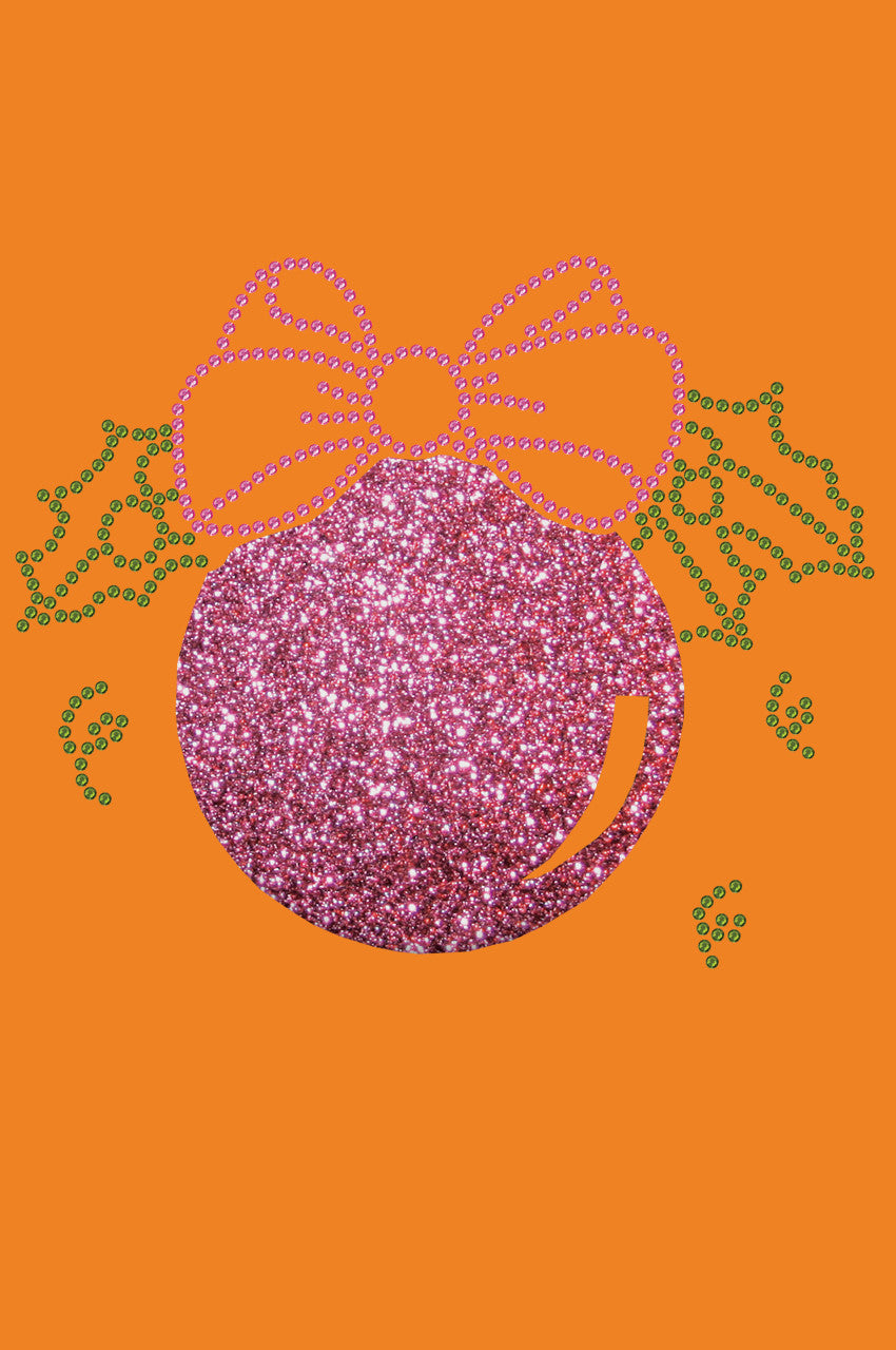 Pink Glitter Ornament - Bandana