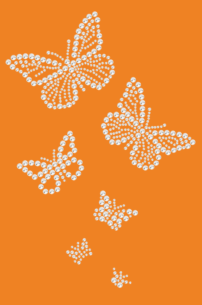 Rhinestone Butterflies - Bandannas