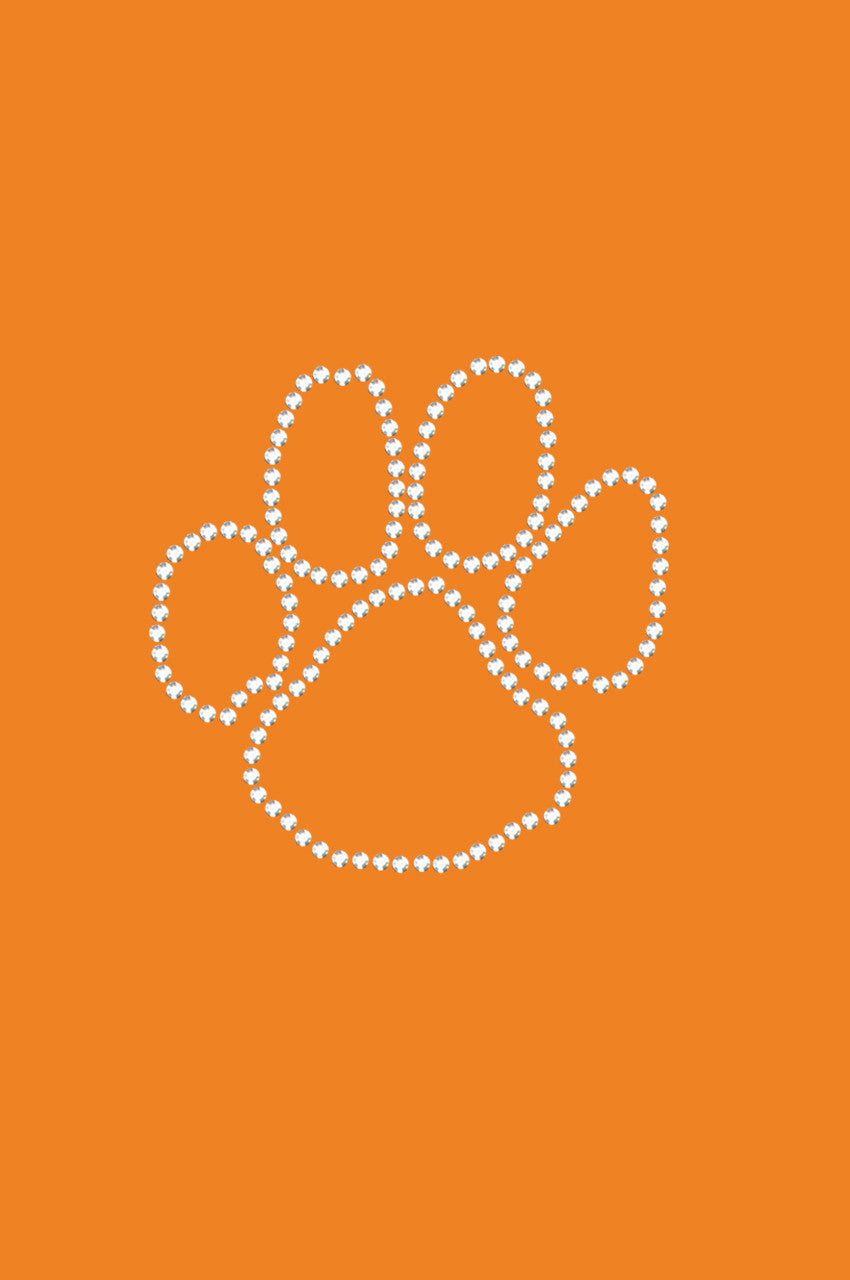 Paw (Rhinestone Outline) bandana