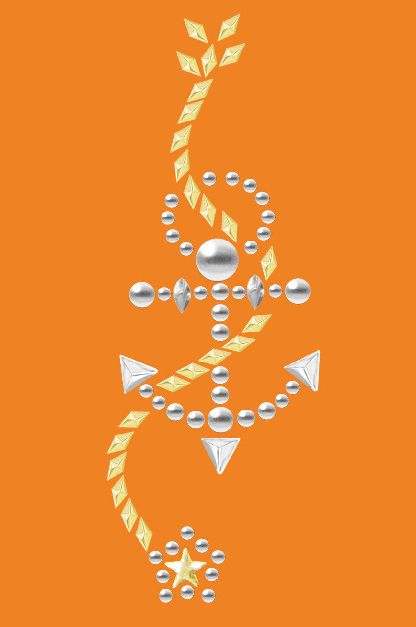 Anchor with Rope (Nailhead) - Bandanna