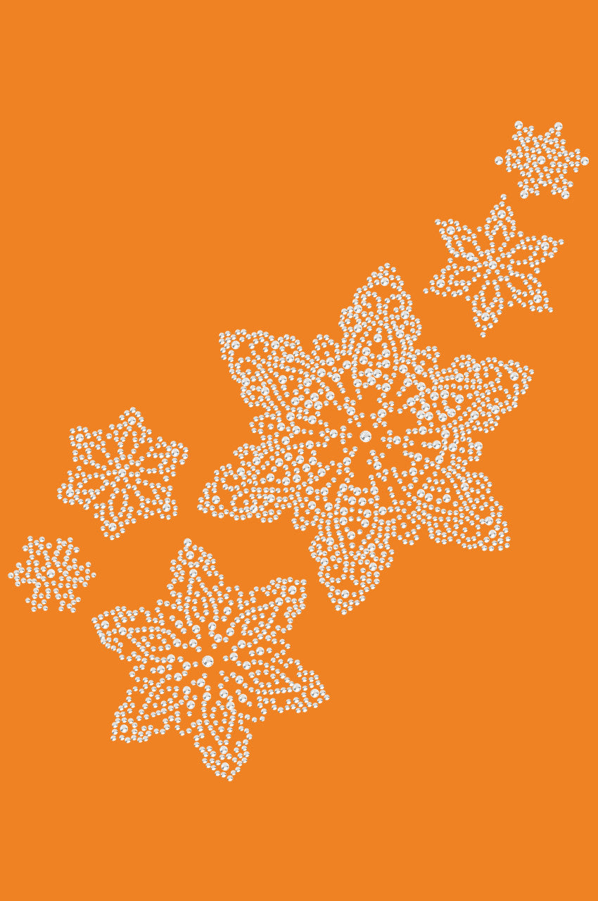 Rhinestone Snowflakes - Bandana