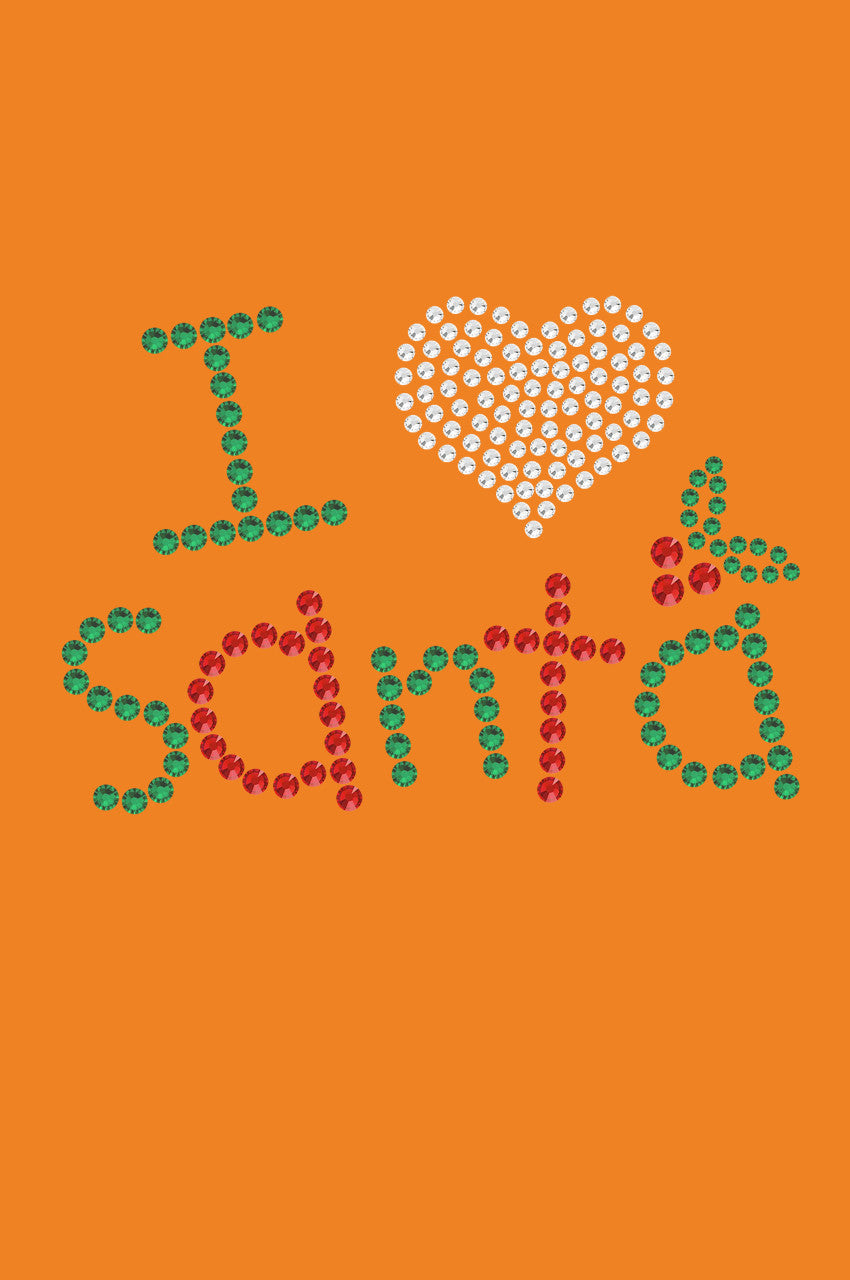 I Love Santa - Bandana