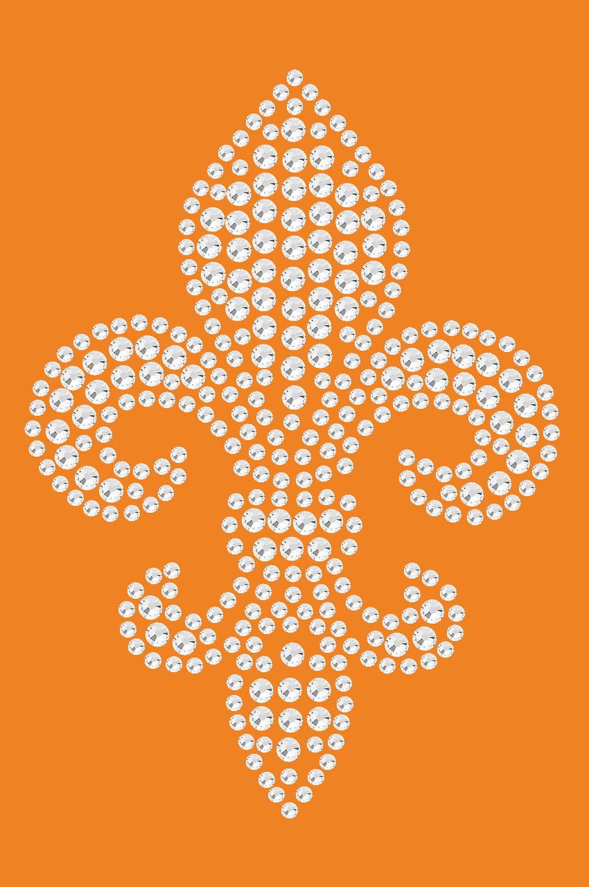 Fleur de Lis (Rhinestone) - Bandanna