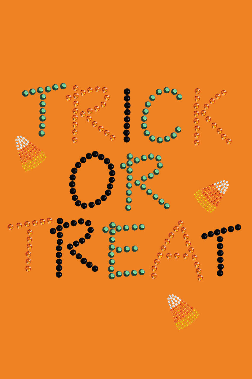 Trick or Treat with Candy Corn Bandanna