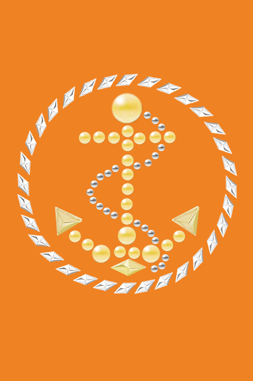 Anchor Circle (Nailhead) - Bandanna