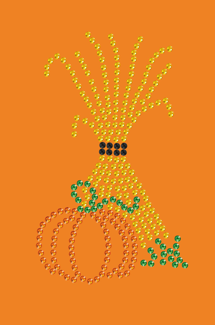 Hay Stack & Pumpkin Bandanna