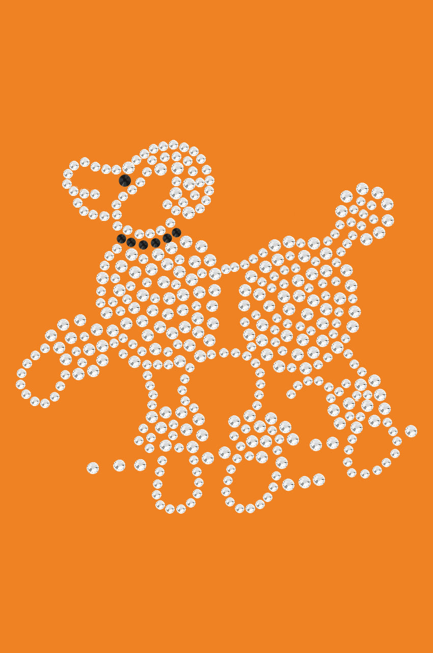 Poodle (Rhinestones) - bandana