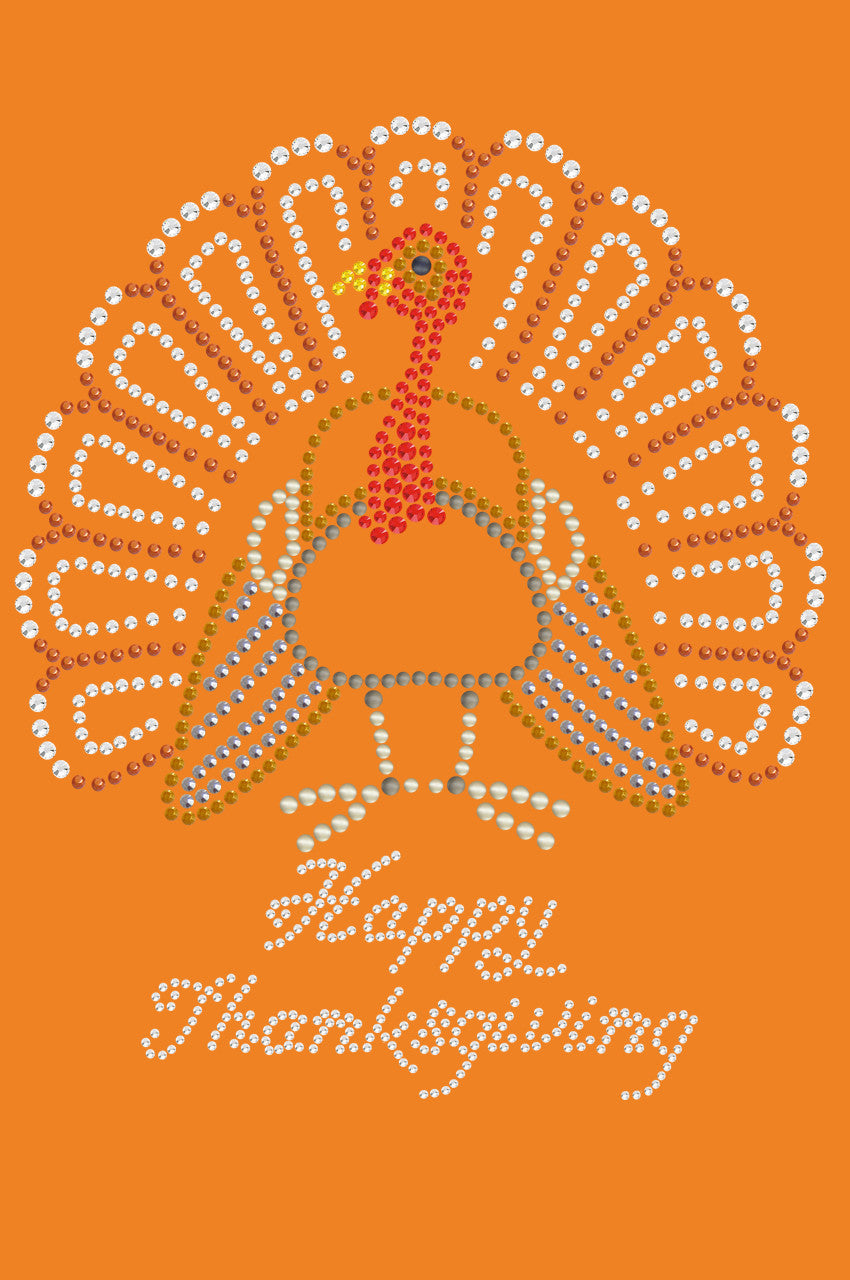 Happy Thanksgiving Turkey 2 Bandanna