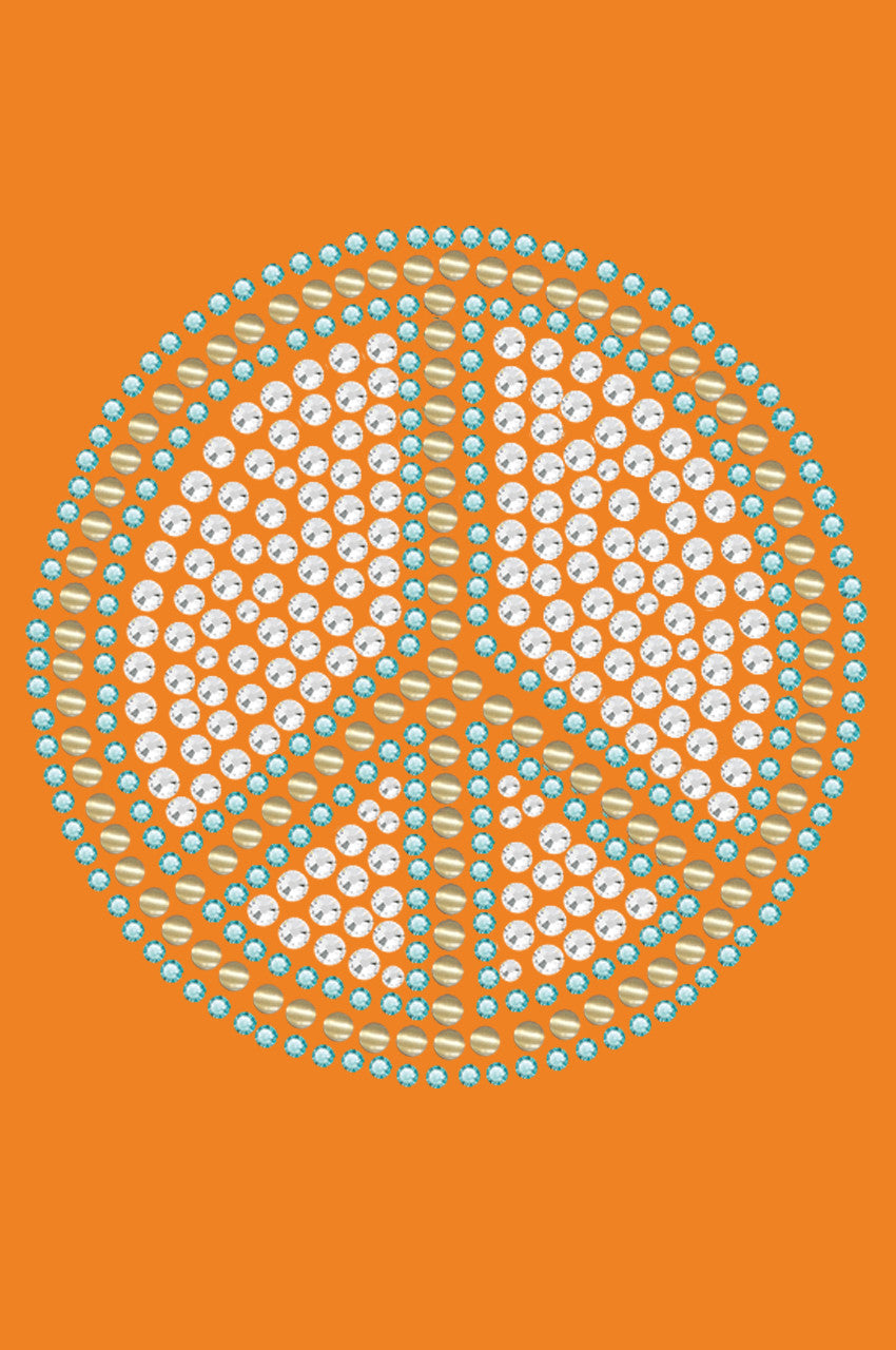 Peace Sign (Blue) - Bandanna