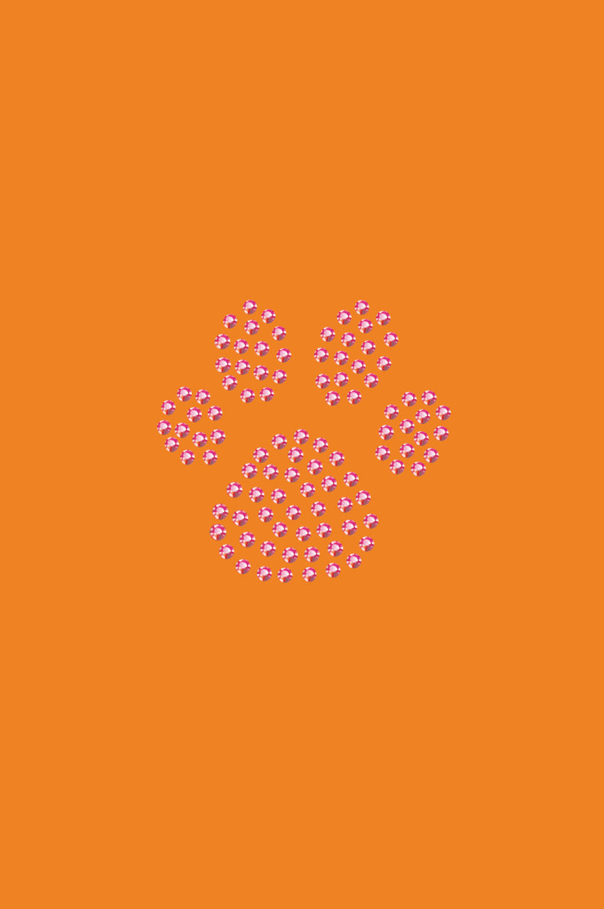 Paw (Pink Rhinestuds) bandana
