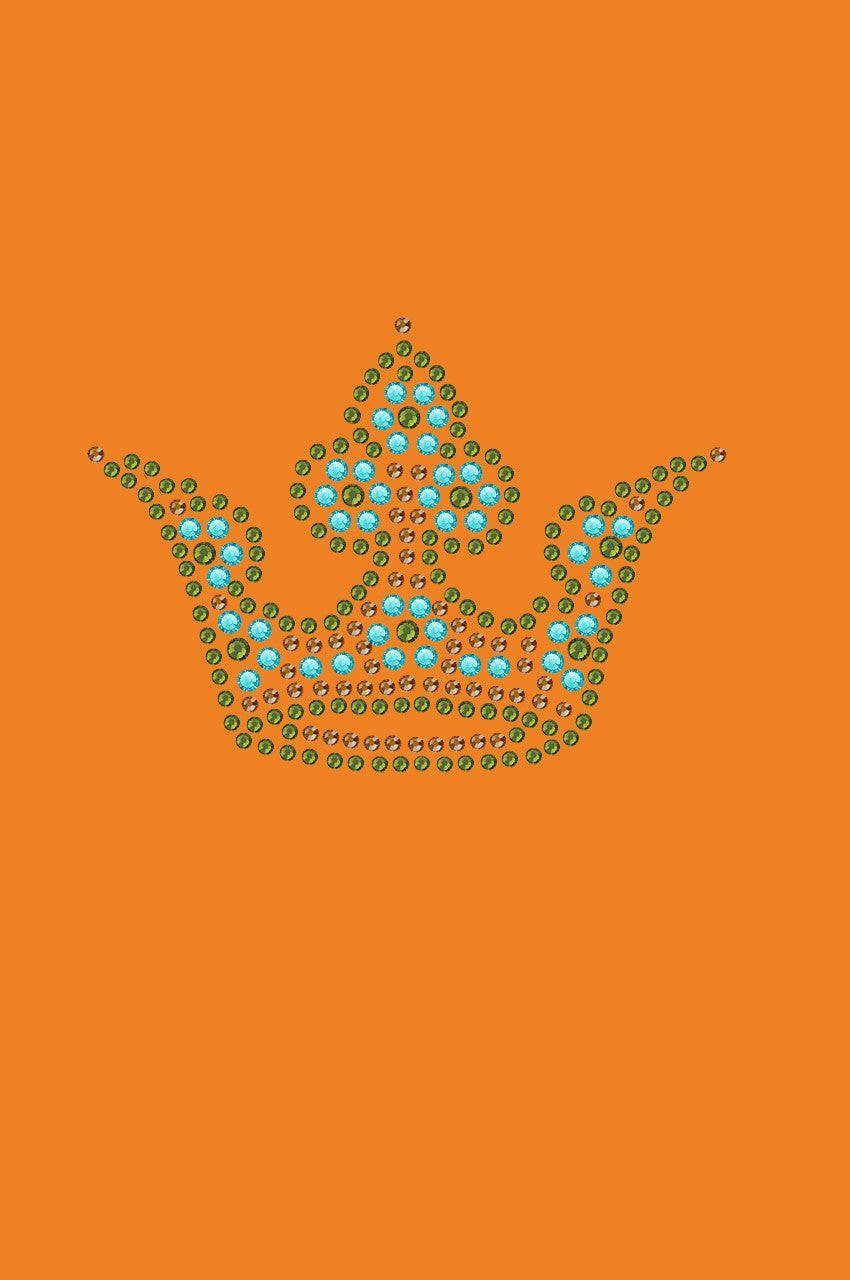 Crown 3 (Lime, Turquoise, & Brown) - Bndana