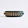 Octagon Dog Collar Silver Shade
