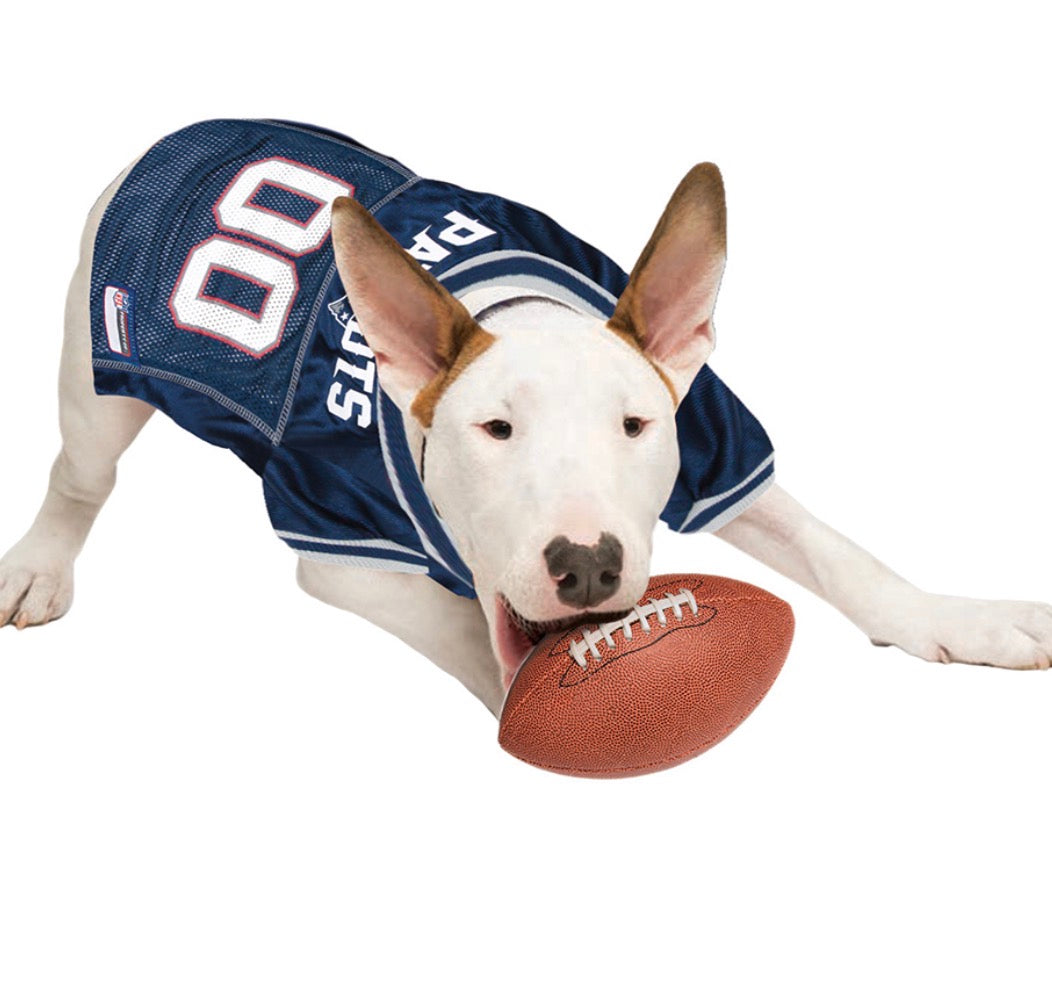 Official NFL New England Patriots Mesh Dog Jersey By Pets First
