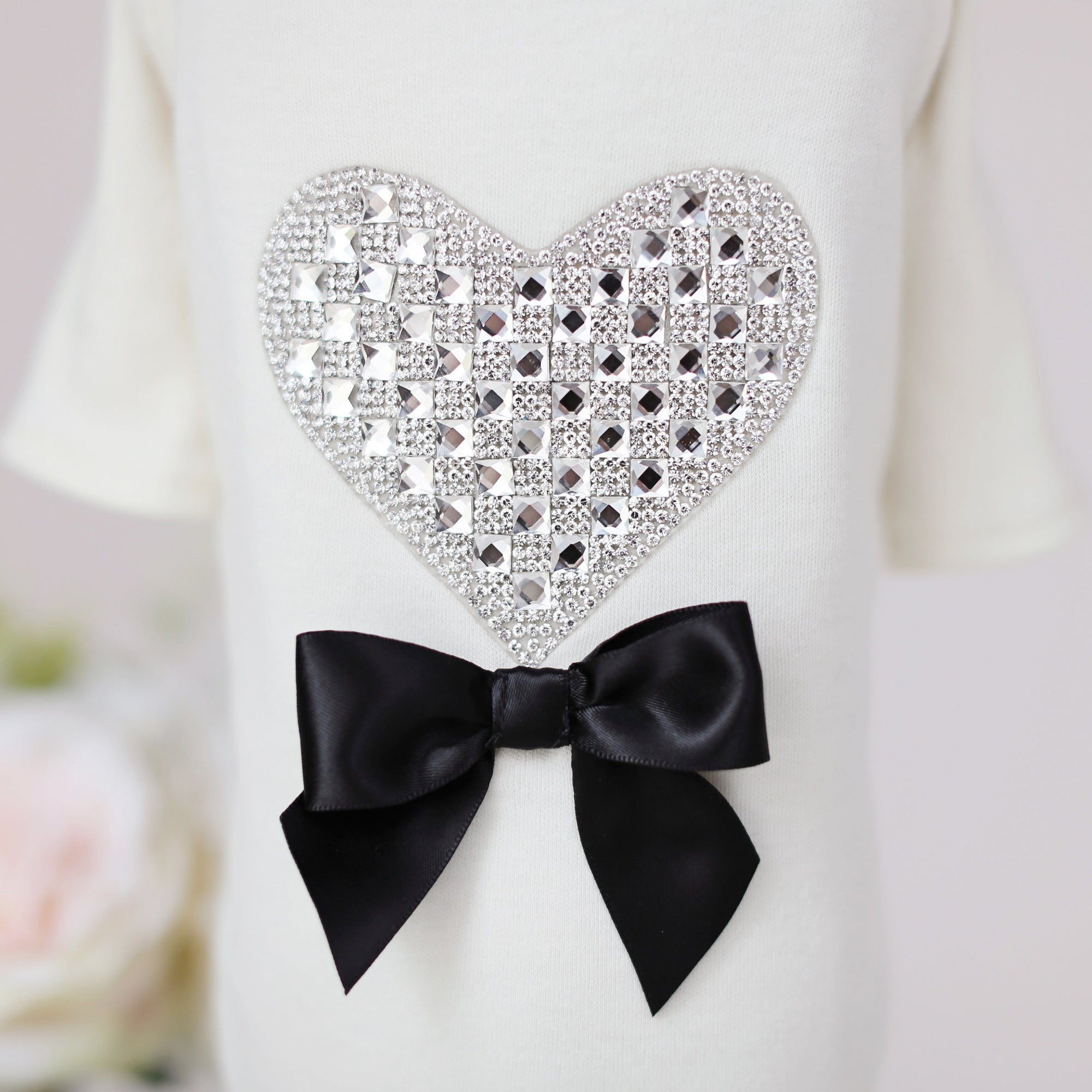 Hello Doggie Oh My Heart Satin Dog Shirt