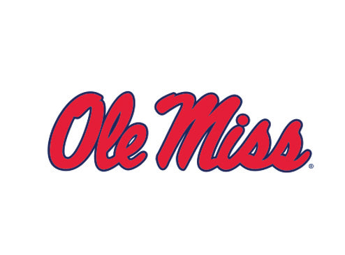 NCAA Ole Miss (U. of Mississippi), Tony Land Shark Knottie Plush Dog Toy