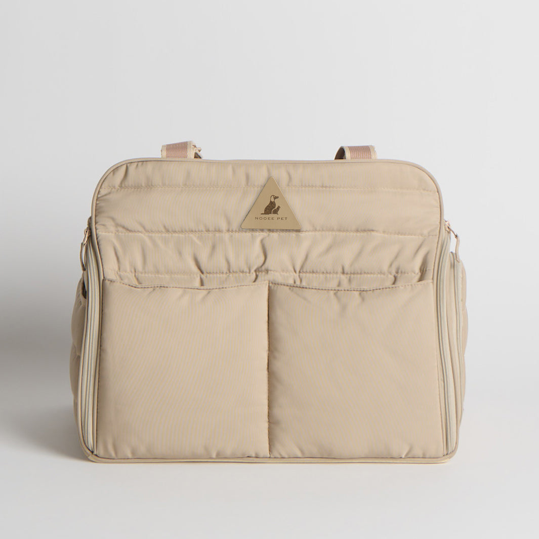 Nooee Pet Olive Carrier  Quilted Travel Bag