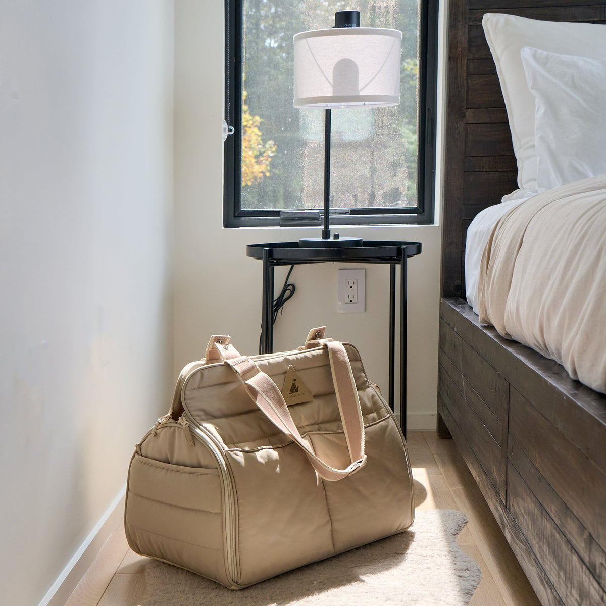 Nooee Pet Olive Carrier Quilted Travel Bag