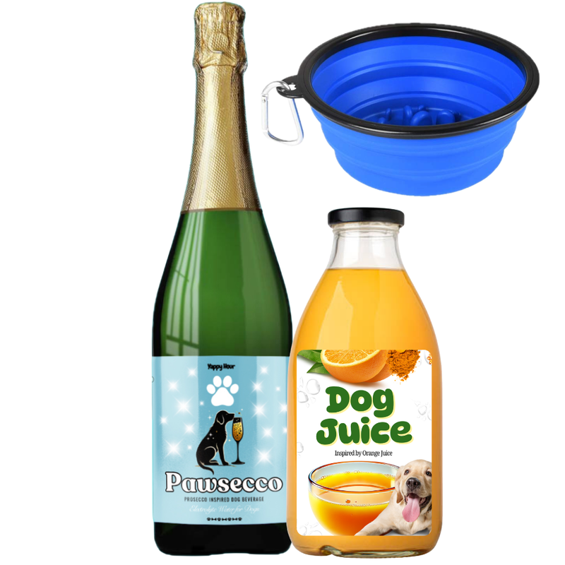 "Fur-Mosa" Mimosa Kit for Dogs