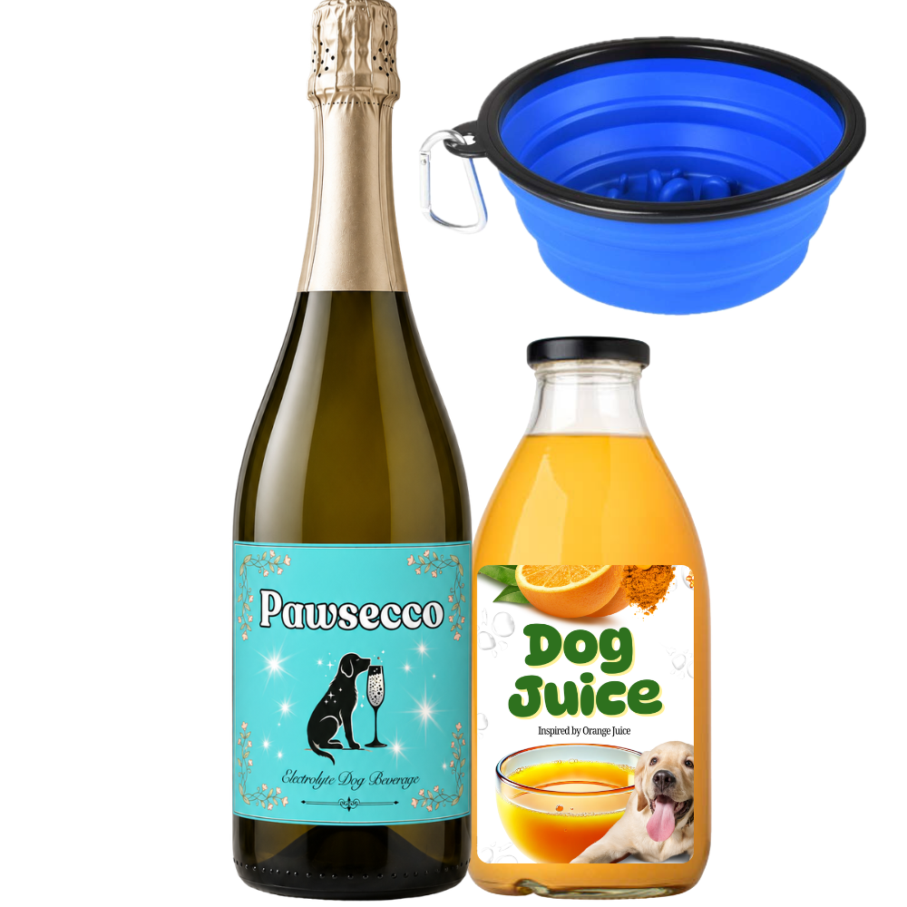 "Fur-Mosa" Mimosa Kit for Dogs
