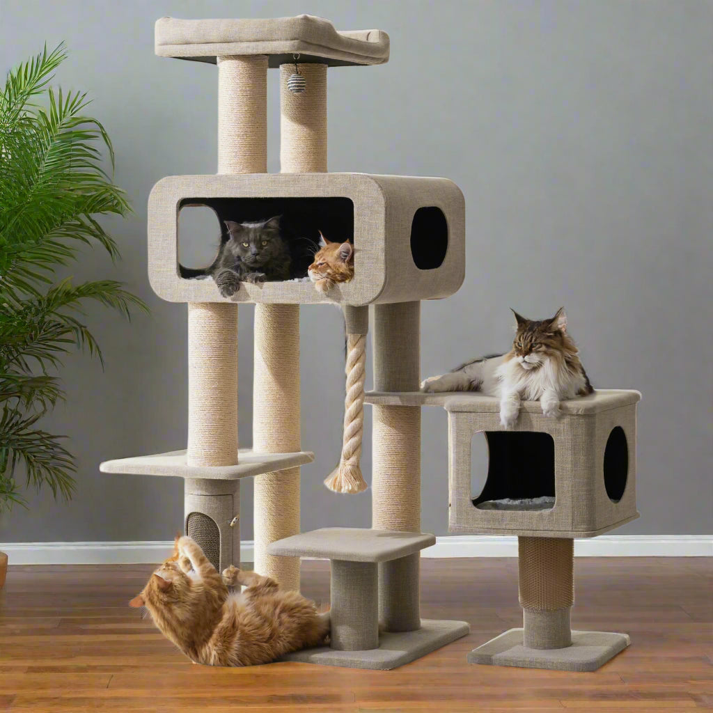 Ontario Grand Luxe Cat Tree – Built for Large Breeds