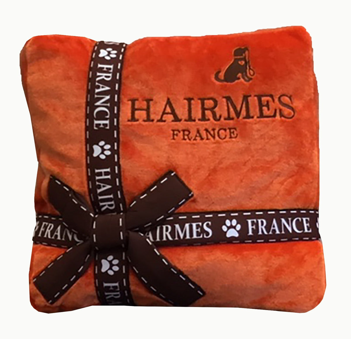 Orange Designer Pet Bed