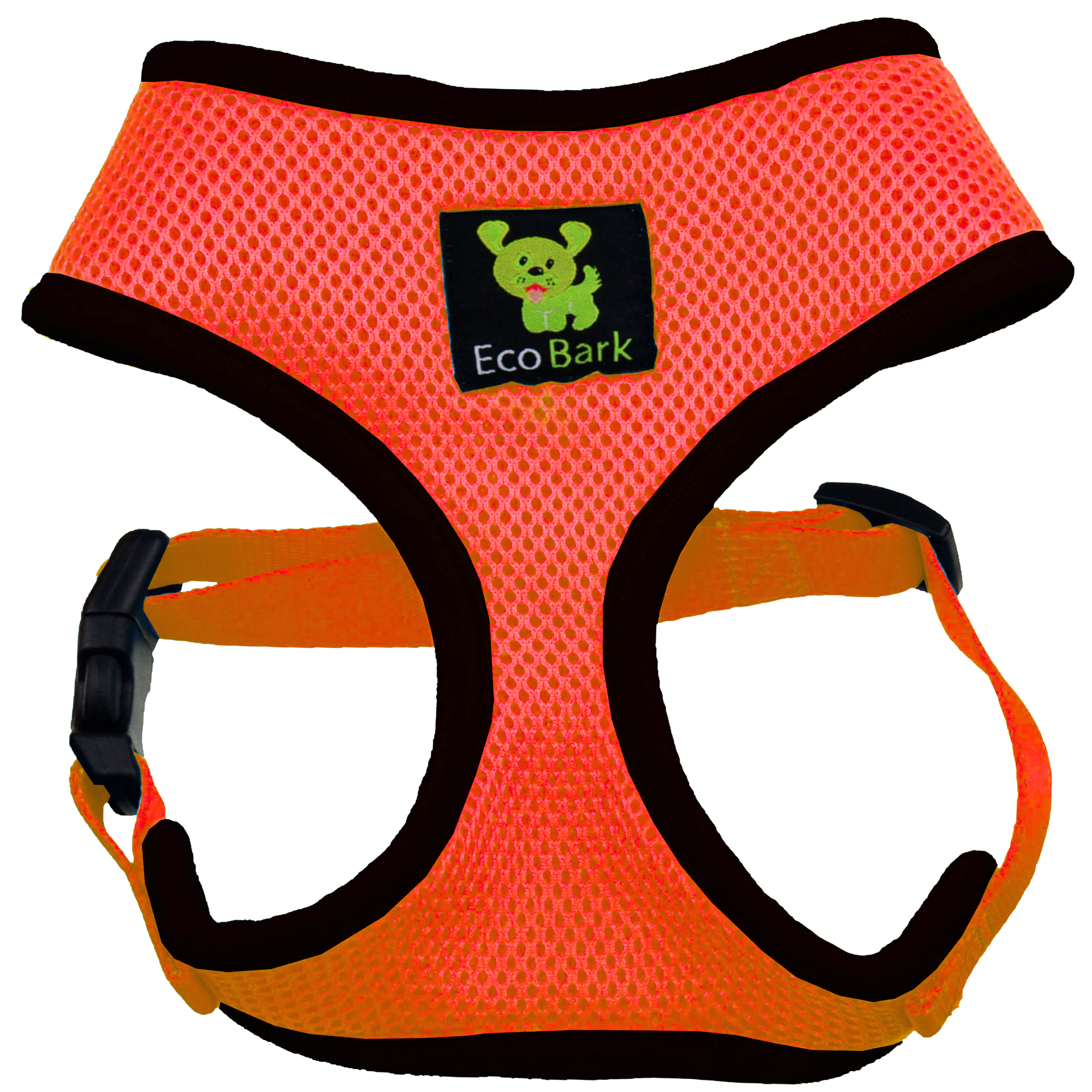 Over-the-Head Dog Harnesses - Max Comfort - 18 Colors & Patterns / Orange