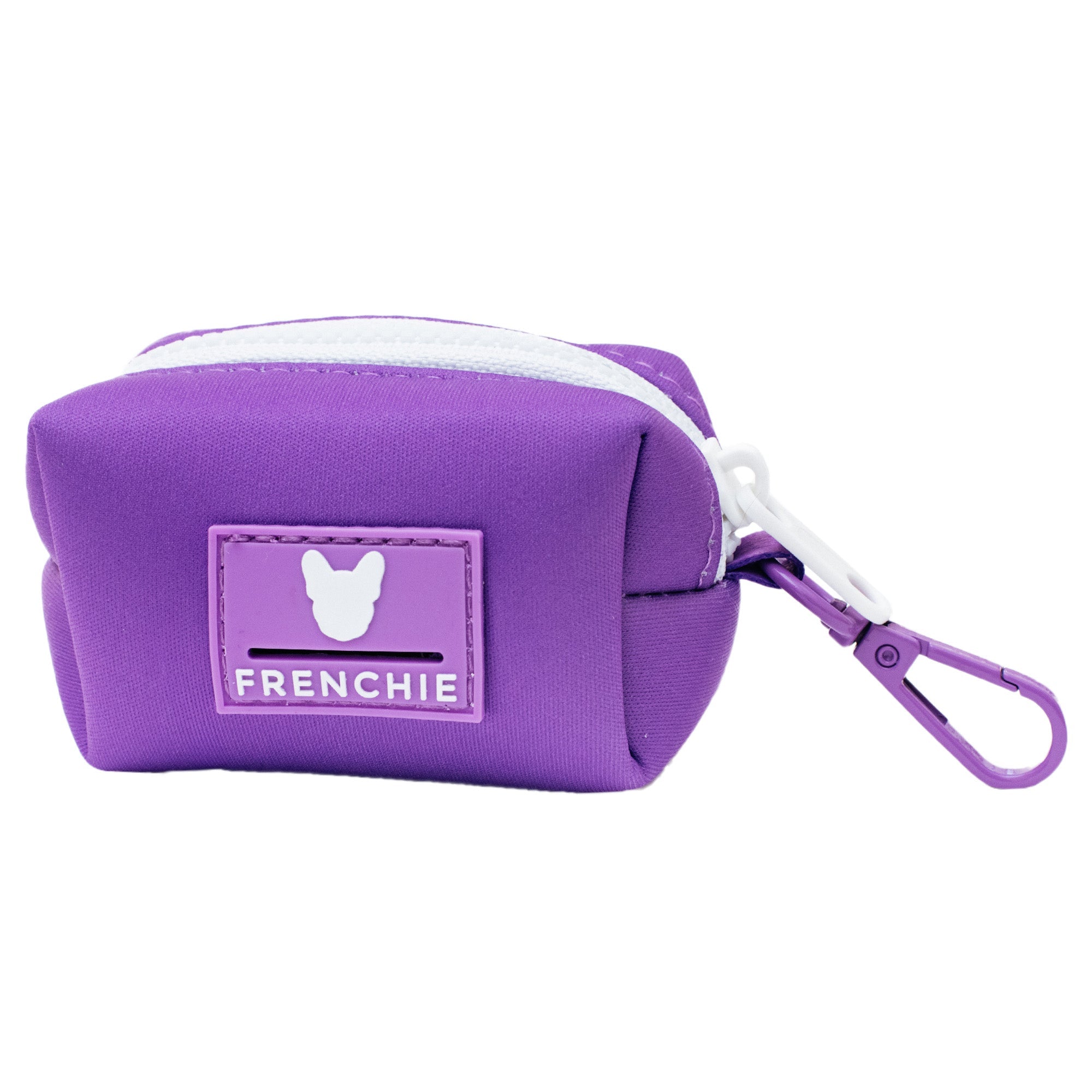Frenchie Poo Bag Holder - LA Purple