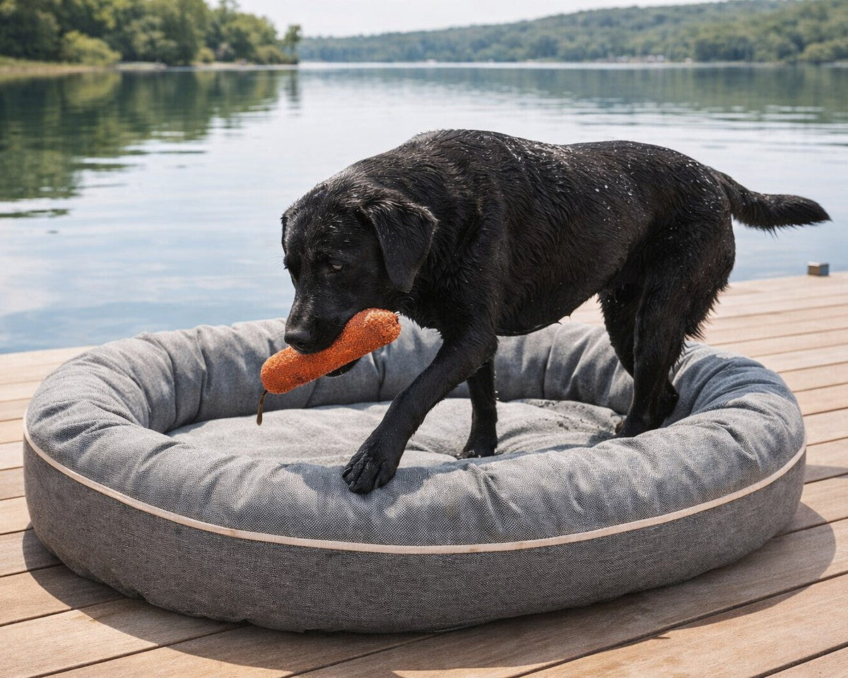 Bowsers Ovie Orthopedic Dog Bed - Supportive Joint-Relief Comfort