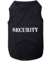 Parisian Pet Security Embroidered Dog T-Shirt-Black