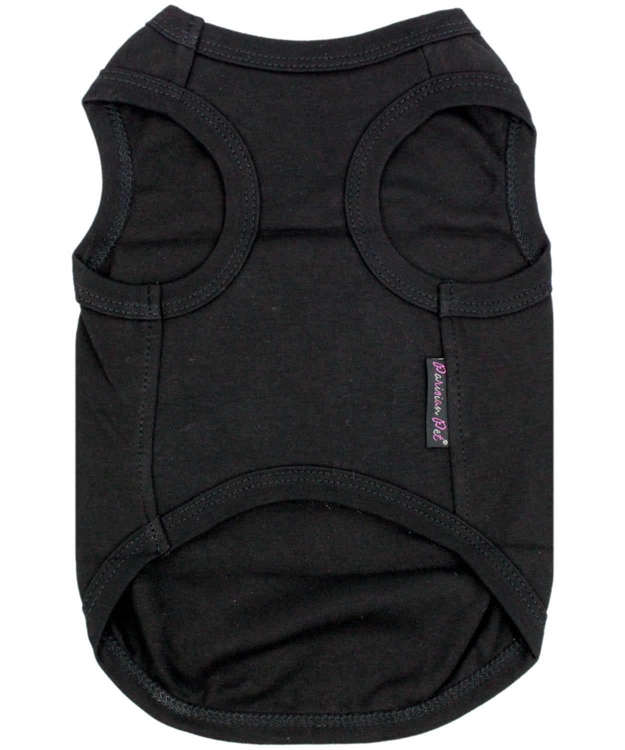 Parisian Pet Bad to da Bone Dog Shirt  Trendy Slogan T-Shirt for Dogs & Cats, Black