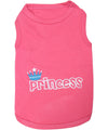 Parisian Pet Princess Playful Dog T-Shirt-Pink