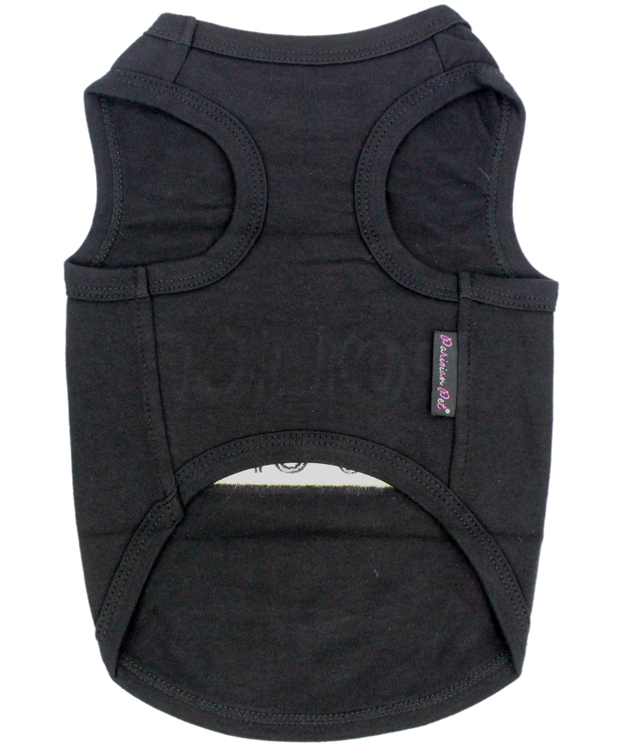 Parisian Pet Police K-9 Unit Dog Outfit  Comfortable Uniform for Small Dogs & Cats, Black