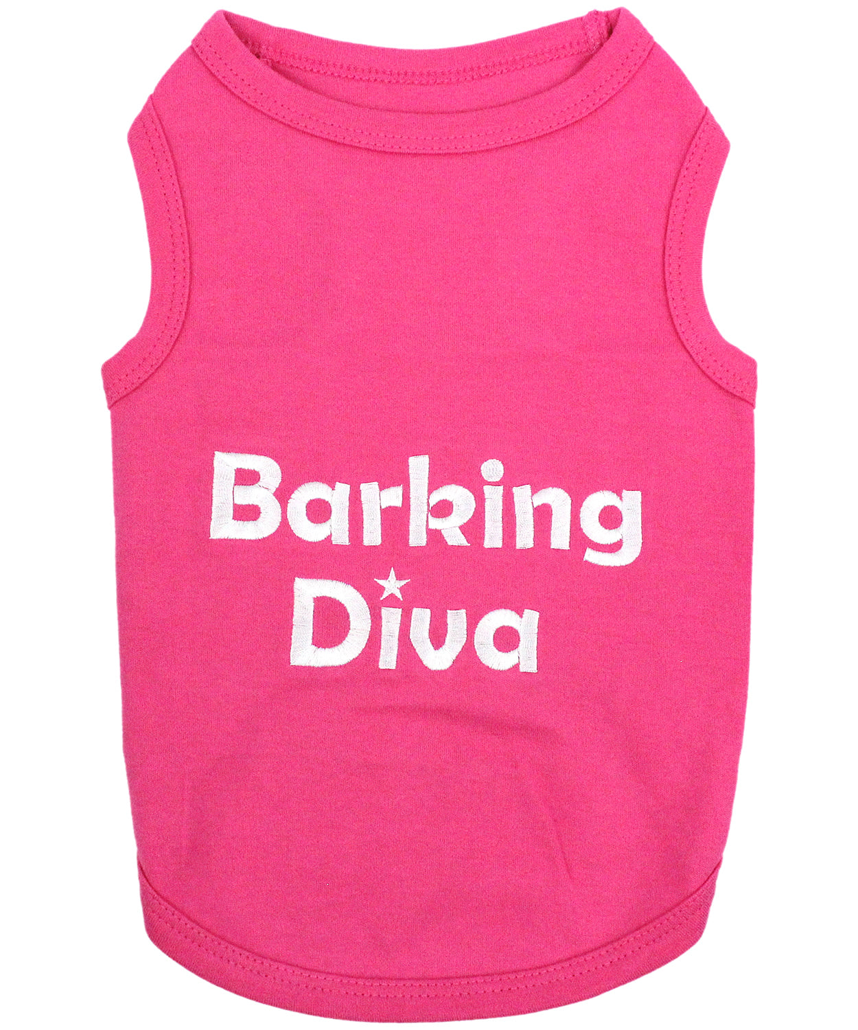 Parisian Pet Barking Diva Dog T-Shirt-Pink