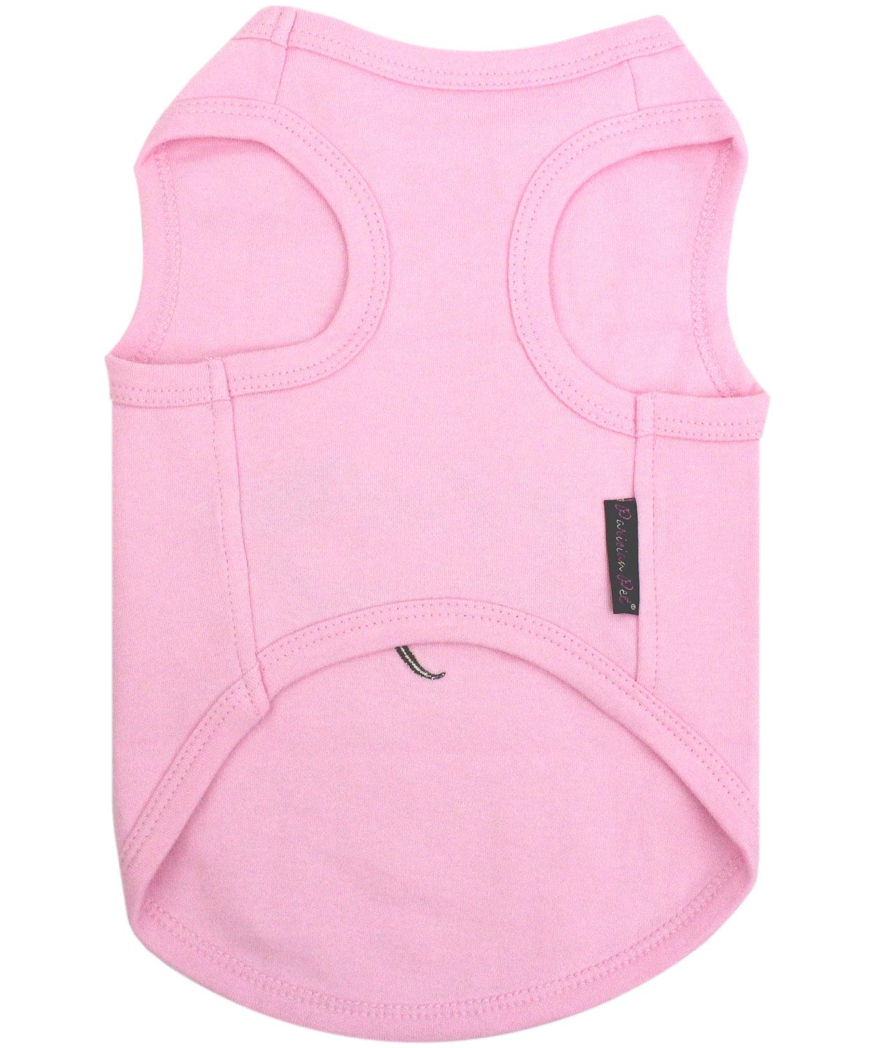 Parisian Pet Lil Angel Dog & Cat T-Shirt  Cute Embroidered Cotton, Comfortable & Stylish  Pink